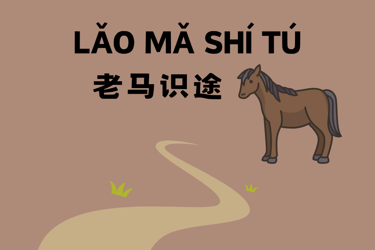 Old Mare Leading the Way-老马识途 (lǎo mǎ shí tú)