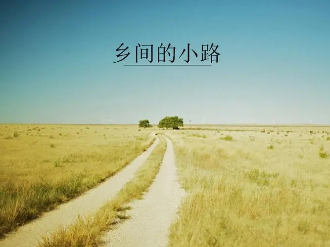 Chinese Songs-Country lane-xiang jian xiao lu-乡间小路