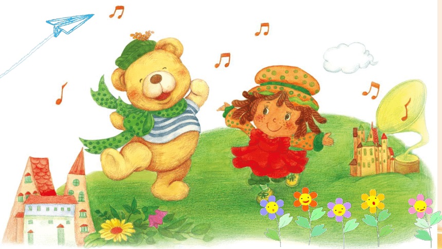 Chinese songs-The doll and the bear dance-yang wa wa he xiao xiong tiao wu-洋娃娃和小熊跳舞