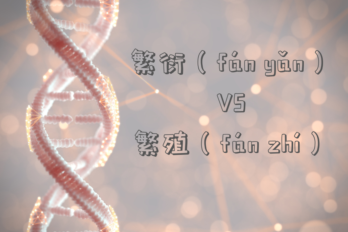 HSK Words: 繁衍 (fán yǎn) VS 繁殖 (fán zhí)