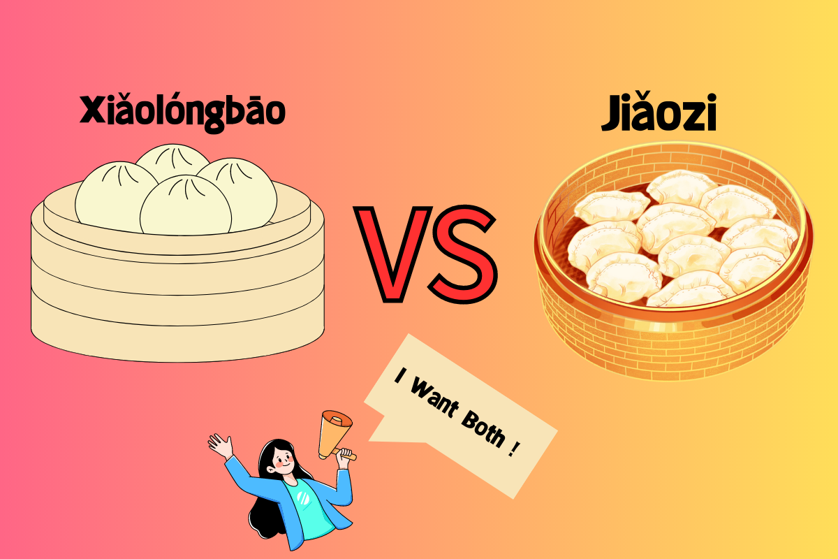 Xiaolongbao VS Dumplings.I Want Both!