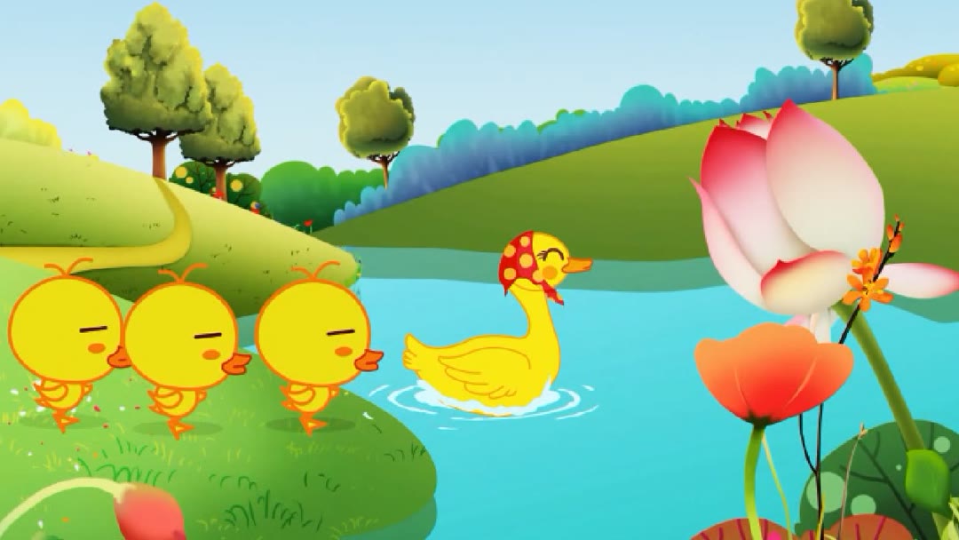 Chinese song-Ducky quack-xiao ya ga ga-小鸭嘎嘎