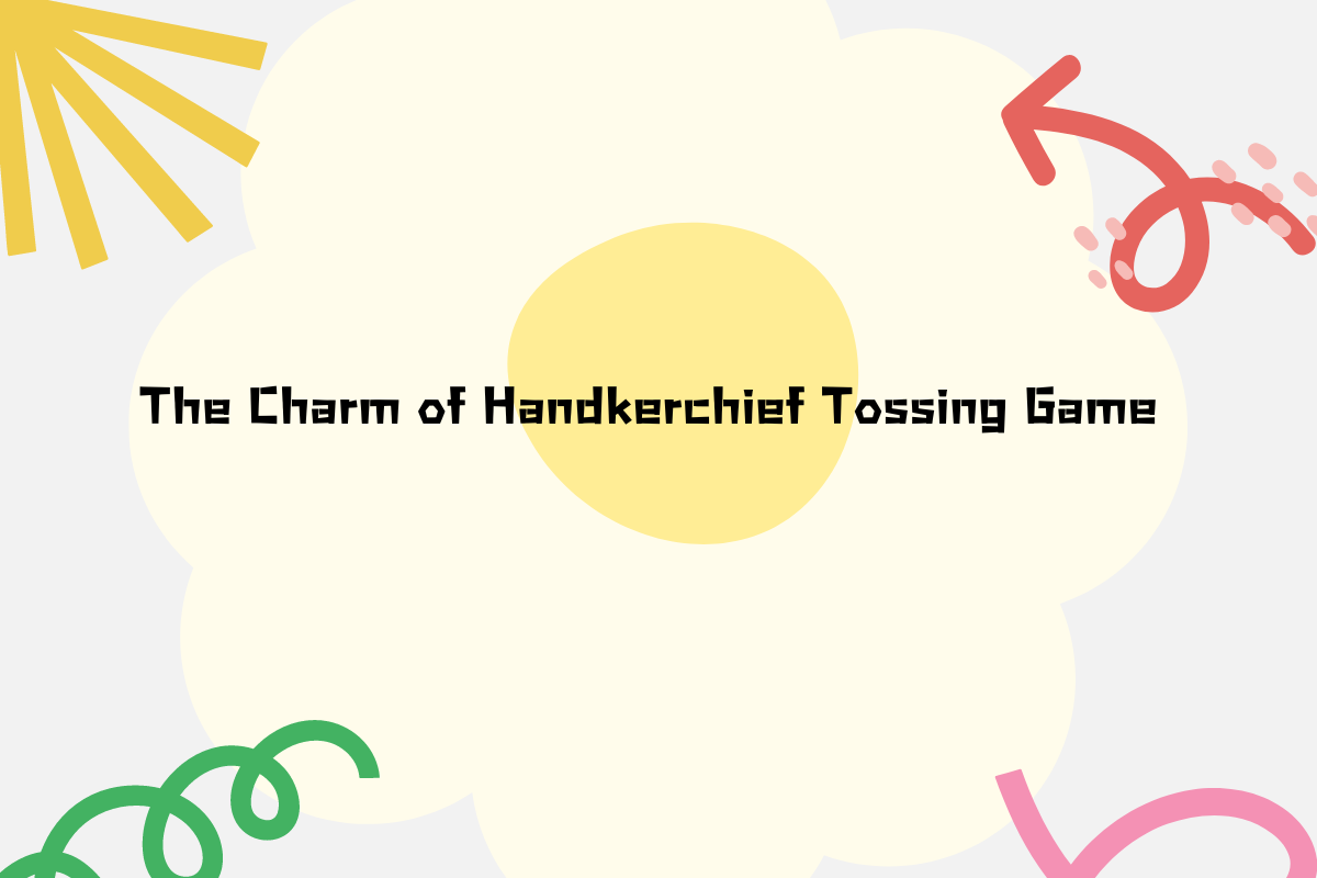 Chinese children's game: Handkerchief Tossing Game-diū shǒu juàn