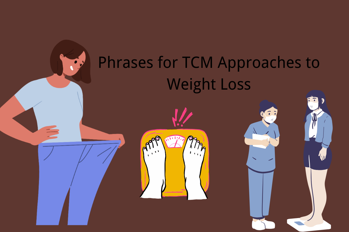 Phrases for TCM Approaches to Weight Loss