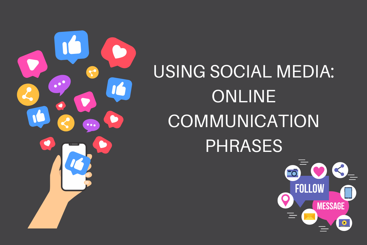 Using Social Media: Online Communication Phrases