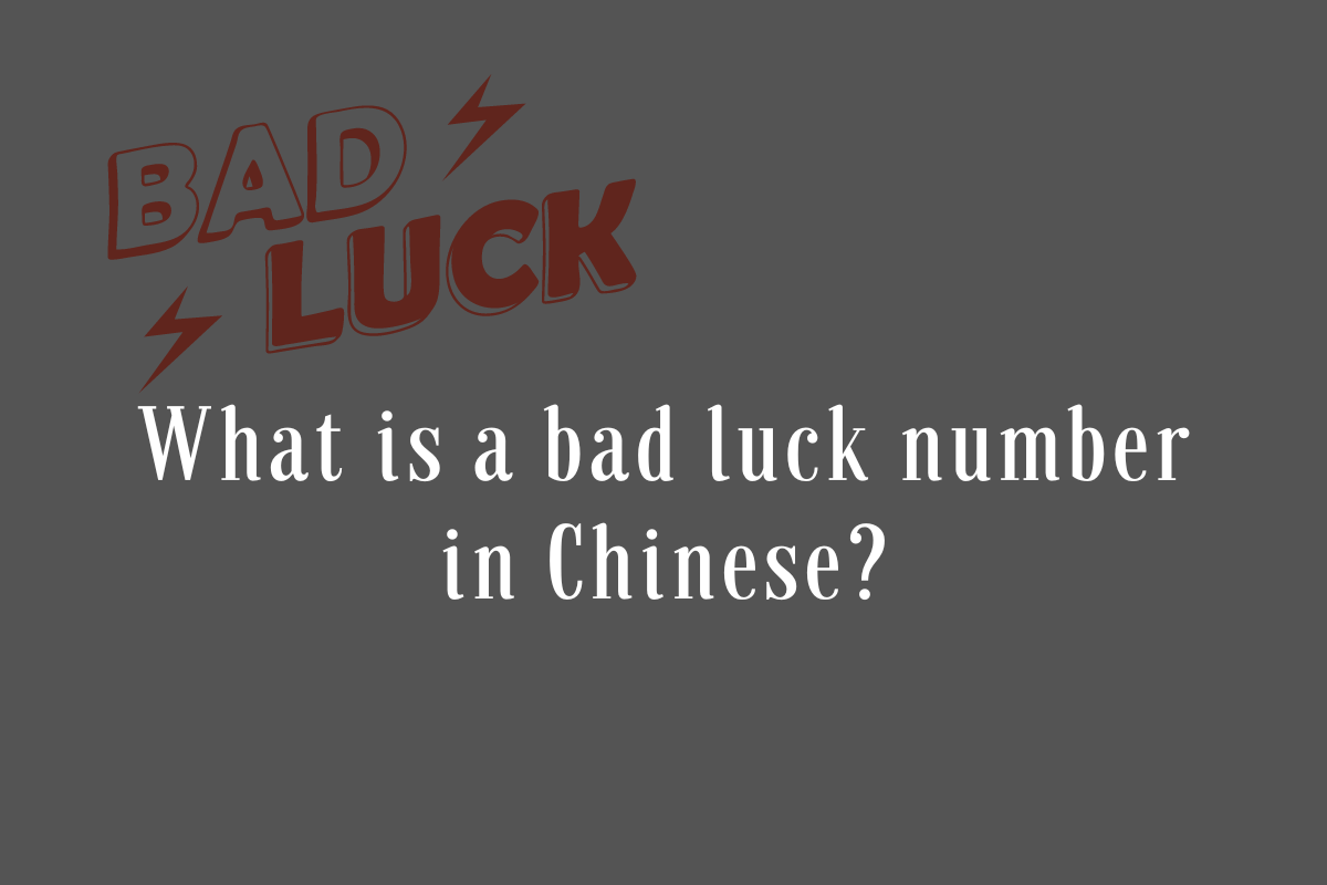 Why Chinese People don't Like the Number 4?