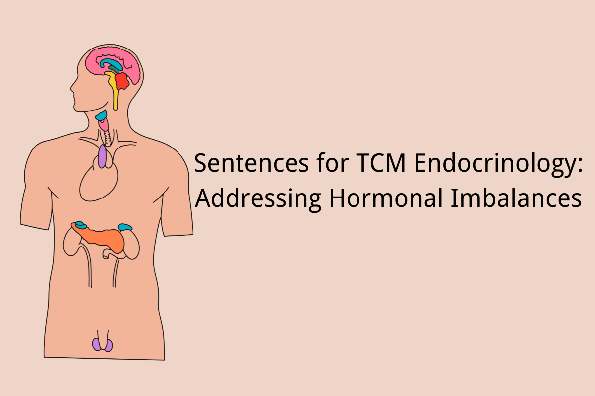 Sentences for TCM Endocrinology: Addressing Hormonal Imbalances