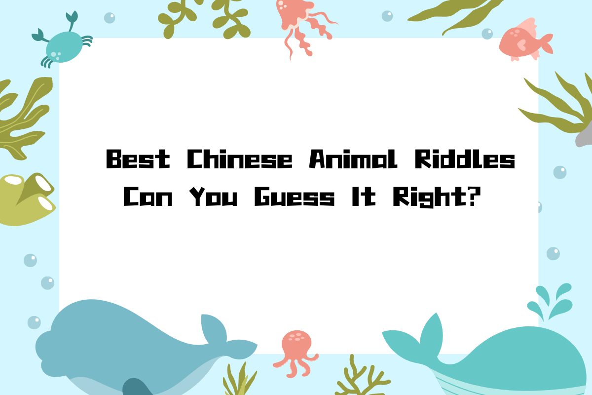 Small Animal Riddles, Can You Guess It Right? Part57