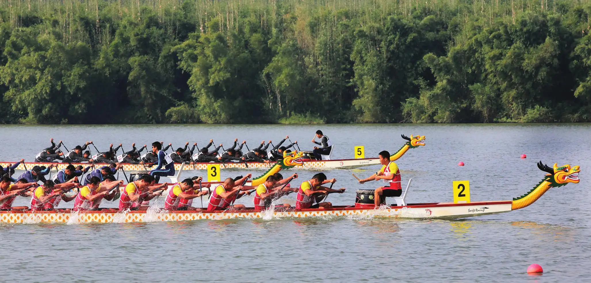 Dragon boat racing, 赛龙舟, sai long zhou